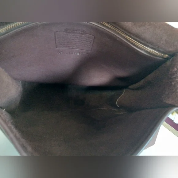 Coach Stewardess Bag #9525, 1996, Mahogany Brown - Picture 16 of 16